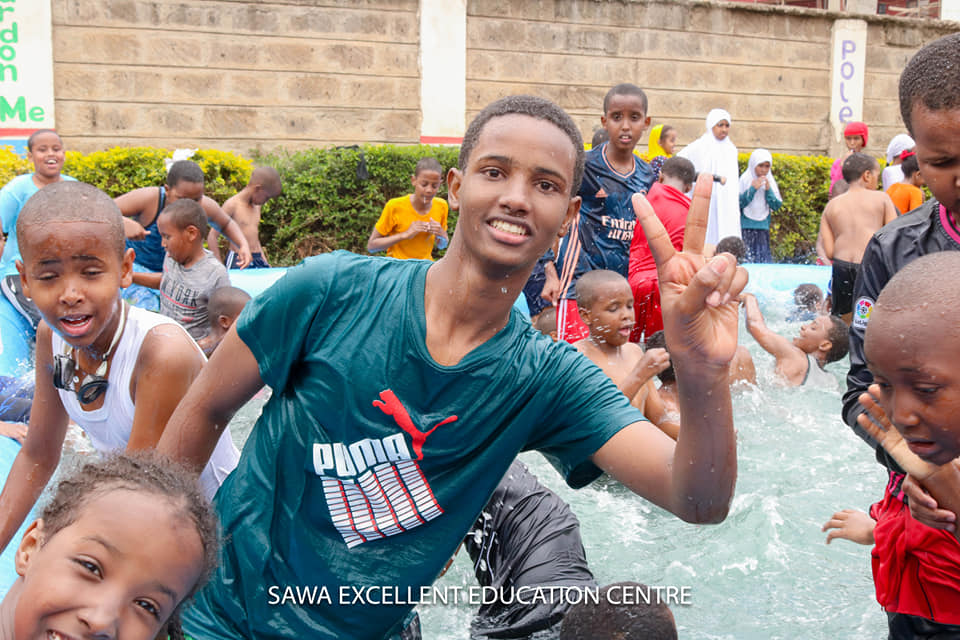 Picture of our swimming pool